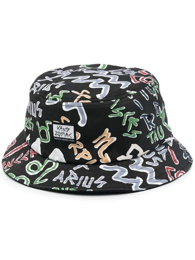 Vans Og Zodiac Bucket Hat In Black