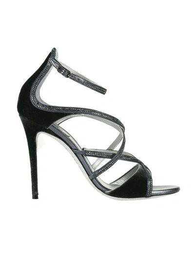 René Caovilla Heeled Sandals Shoes Women Rene Caovilla In Grey