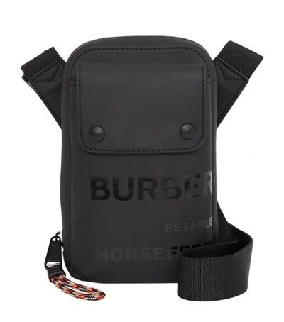 Burberry Horseferry Print Cross-body Bag In Black