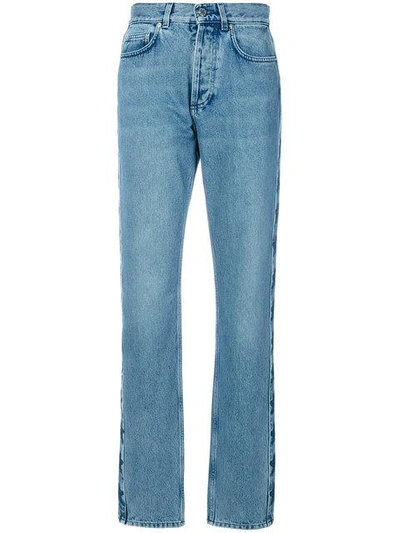 Givenchy Star Patch Slouchy Jeans In 452