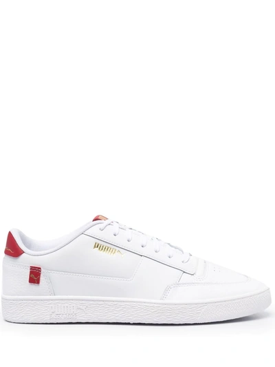 Puma Ralph Sampson Mc Clean Leather Sneakers In White