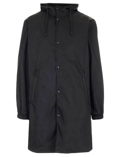 Givenchy Men's Bm00mz13en001 Black Other Materials Coat