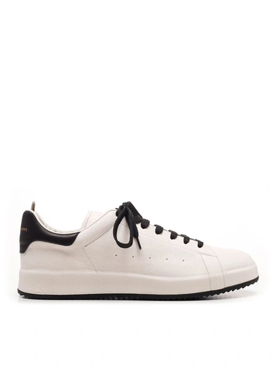 Officine Creative Ace 1 Sneakers In White And Black
