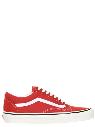 Vans Men's Red Other Materials Sneakers