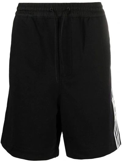 Adidas Y-3 Yohji Yamamoto Men's H16336 Black Cotton Shorts