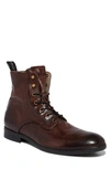 Allsaints Men's Mikkel Leather Boots In Bitter Chocolate Leather