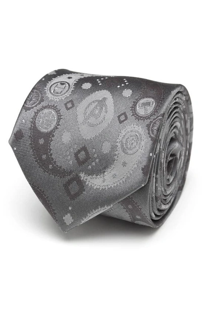 Cufflinks, Inc Marvel Avengers Paisley Silk Tie In Gray