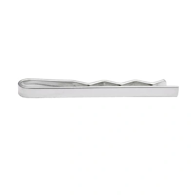 Edge Only Tie Bar Silver