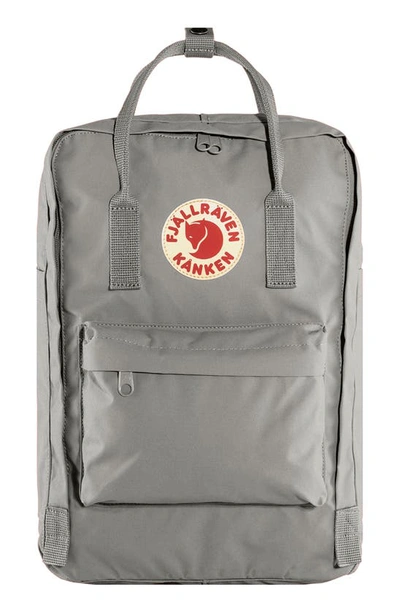 Fjall Raven Kånken 15-inch Laptop Backpack In Fog