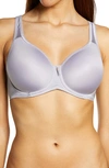 Wacoal Basic Beauty Full-figure Underwire Bra In Dapple Gray