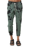 Electric & Rose Abbot Kinney Pima Cotton Blend Joggers In Camo/onyx