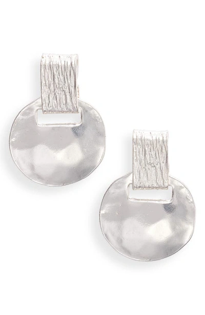 Karine Sultan Drop Earrings In Silver
