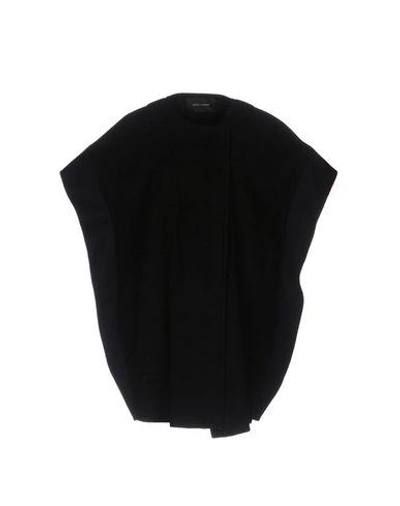 Cedric Charlier Coat In Black