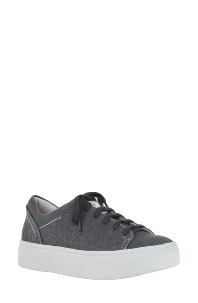 Naked Feet Helio Platform Sneaker In Grey