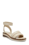 Vince Camuto Women's Mellienda Puffy Sandals, Created For Macy's Women's Shoes In Bone