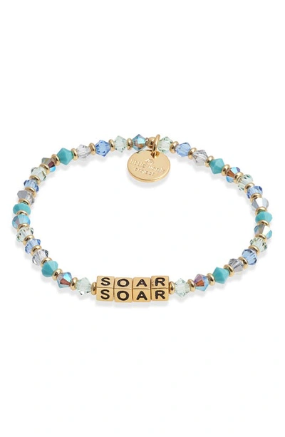 Little Words Project Soar Bracelet In Blue