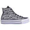 Converse Women's Chuck Taylor All Star My Story Platform High Top Casual Sneakers From Finish Line In Black/white