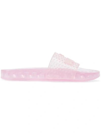 Fenty X Puma Fenty By Puma Jelly Slide In Blush.  In Pink