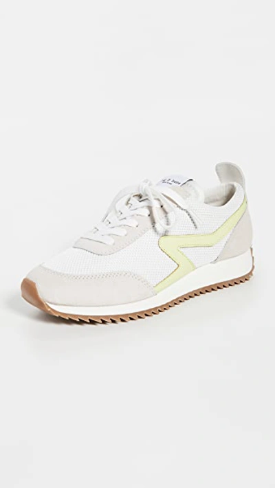 Rag & Bone Retro Runner Sneakers In Antq Wht