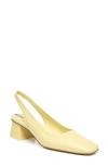 Sam Edelman Women's Toren Slingback Pumps Women's Shoes In Canary Yellow