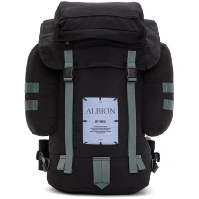 Mcq By Alexander Mcqueen Black Small Hiking Backpack
