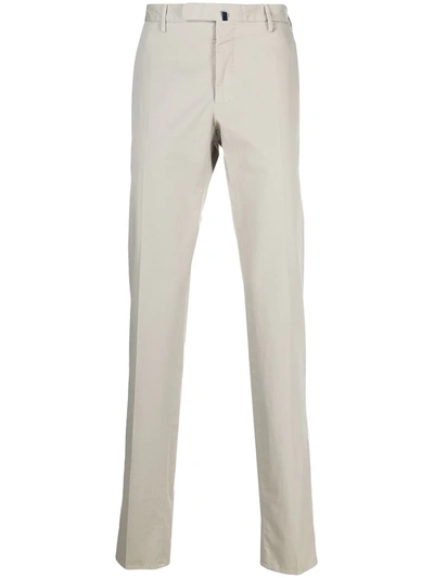 Incotex Straight-leg Trousers In Nude & Neutrals