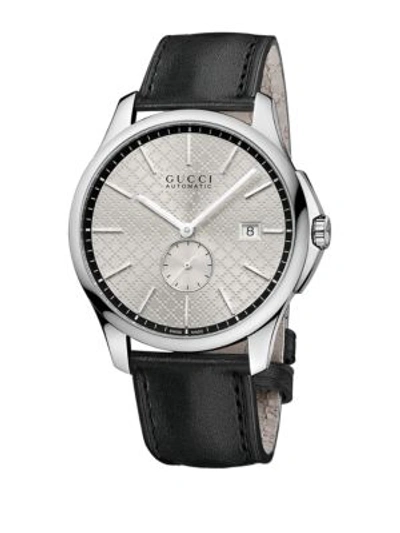 Gucci Mens G-timeless Watch With Diamante Dial In Black