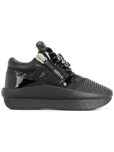 Giuseppe Zanotti Buster Runner Sneakers In Black