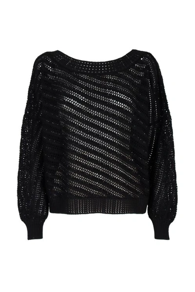 Ermanno Scervino Sweaters - Atterley In Black
