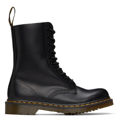 Dr. Martens' Black Smooth 1490 Boots