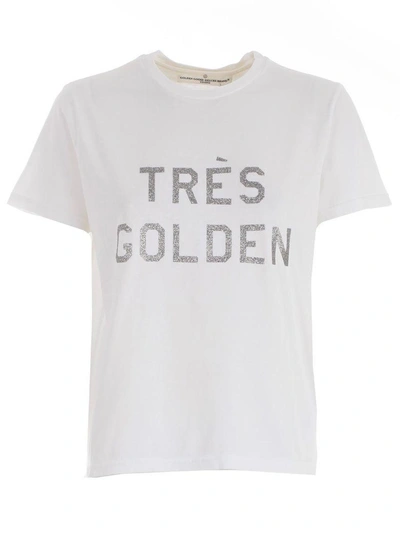 Golden Goose Short Sleeve T-shirt In White