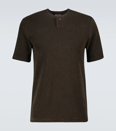 Bottega Veneta Brown Terry Cloth T-shirt