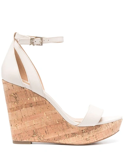 Michael kors cork wedge sandals cheap