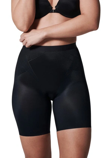 Spanxr Thinstincts® 2.0 Mid Thigh Shorts In Very Black