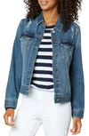 Liverpool Los Angeles Classic Denim Jacket In Chipman