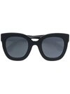 Gucci Round-frame Acetate Sunglasses With Star In Black