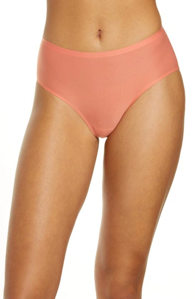 Chantelle Lingerie Soft Stretch Seamless Hipster Panties In Guava Pink