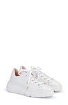 Agl Attilio Giusti Leombruni Shiela Leather Chunky Sneaker In Off White