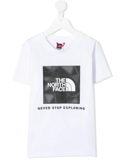 The North Face Kids' Never Stop Exploring T-shirt In White
