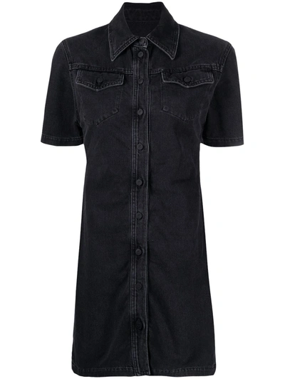 Off-white Dress Polo Dark Grey Denim