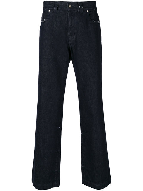 Maison Margiela Classic Fit Bootcut Jeans | ModeSens