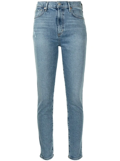 Citizens Of Humanity Olivia Slim-fit Jeans In Blue