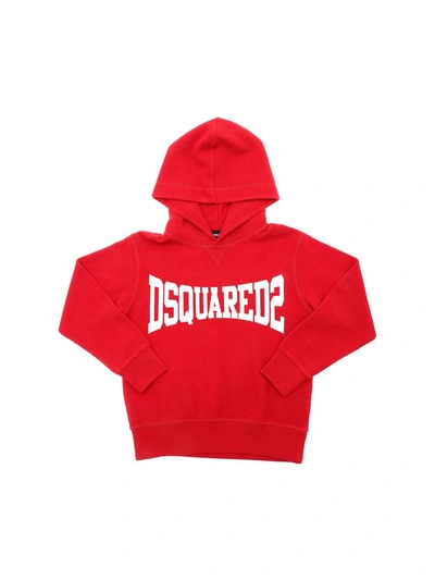 Dsquared2 Kids' Red Hoodie