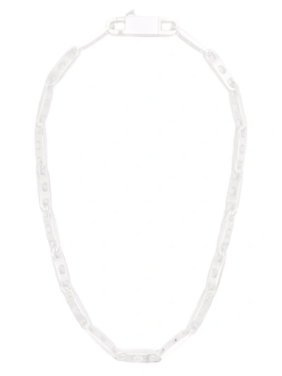 Rick Owens Chain-link Necklace In Silver