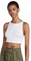 Free People Boatneck Brami Top In White