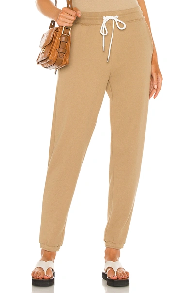 Atm Anthony Thomas Melillo French Terry Pull On Pant In Dune