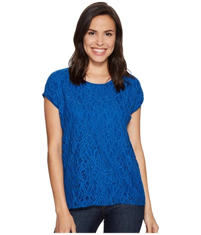 Ariat - Athy Top (true Blue) Women's Clothing