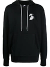 Nike Sportswear World Tour Graphic Hooded Sweatshirt In Black