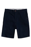 Quiksilver Kids' Toddler Boys Everyday Chino Light Shorts In Navy Blazer