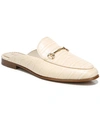 Sam Edelman Women's Linnie Bit Mules Women's Shoes In Eggshell